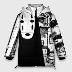 Женская зимняя куртка Oversize No-Face Spirited Away Ghibli