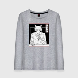 Женский лонгслив хлопок Legosi Beastars Legoshi