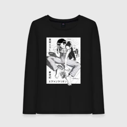 Женский лонгслив хлопок Мисато Кацураги