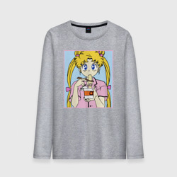 Мужской лонгслив хлопок Sailor Moon Usagi Tsukino