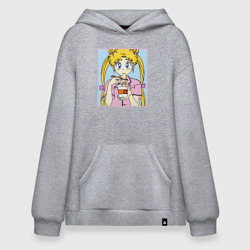 Худи SuperOversize хлопок Sailor Moon Usagi Tsukino