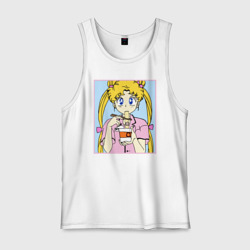 Мужская майка хлопок Sailor Moon Usagi Tsukino