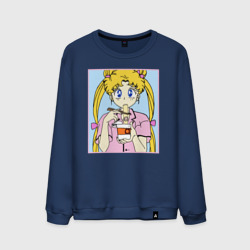 Мужской свитшот хлопок Sailor Moon Usagi Tsukino