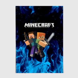 Постер Minecraft