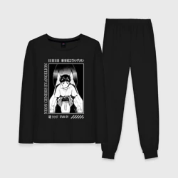 Женская пижама с лонгсливом хлопок Синдзи Икари, Евангелион