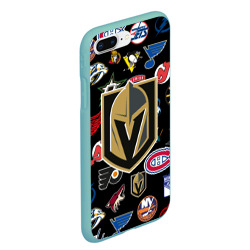 Чехол для iPhone 7Plus/8 Plus матовый Vegas Golden Knights - фото 2