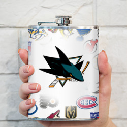 Фляга San Jose Sharks NHL teams pattern - фото 2