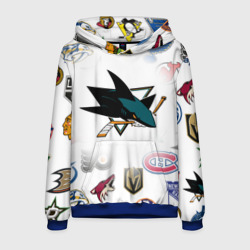 Мужская толстовка 3D San Jose Sharks NHL teams pattern