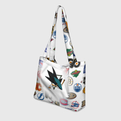 Пляжная сумка 3D San Jose Sharks NHL teams pattern - фото 2