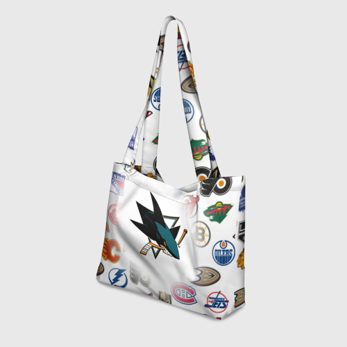 Пляжная сумка 3D San Jose Sharks NHL teams pattern - фото 3