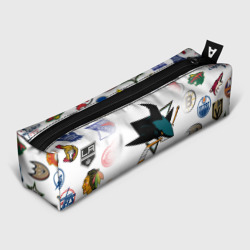 Пенал школьный 3D San Jose Sharks NHL teams pattern