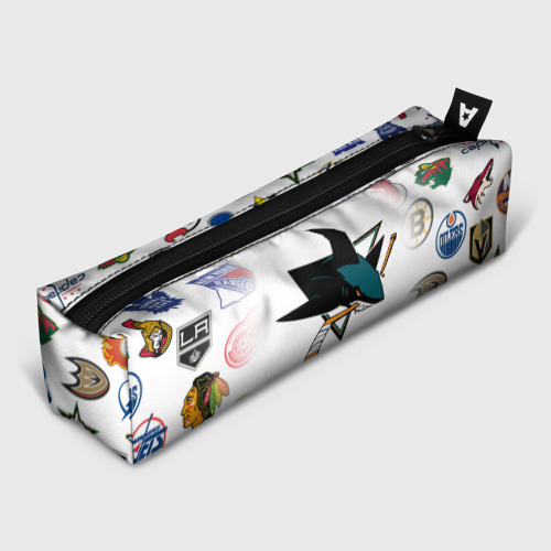 Пенал школьный 3D San Jose Sharks NHL teams pattern