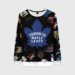 Женский свитшот 3D Toronto Maple Leafs НХЛ