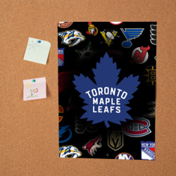 Постер Toronto Maple Leafs НХЛ - фото 2