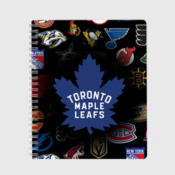 Тетрадь Toronto Maple Leafs НХЛ