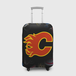 Чехол для чемодана 3D Calgary Flames