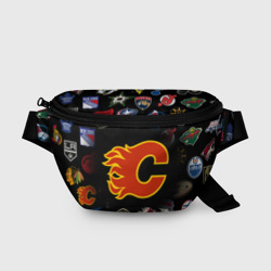 Поясная сумка 3D Calgary Flames