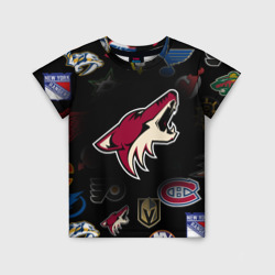 Детская футболка 3D Arizona Coyotes NHL