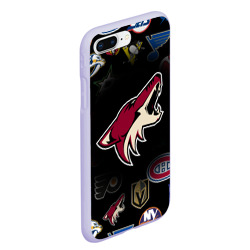 Чехол для iPhone 7Plus/8 Plus матовый Arizona Coyotes NHL - фото 2