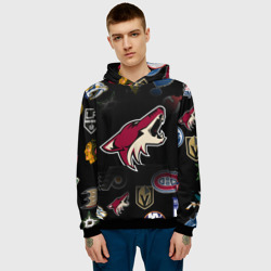 Мужская толстовка 3D Arizona Coyotes NHL - фото 2