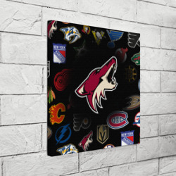 Холст квадратный Arizona Coyotes NHL - фото 2