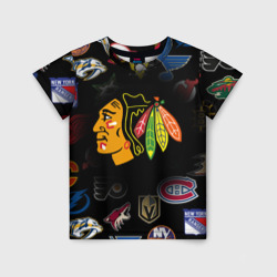 Детская футболка 3D Chicago Blackhawks