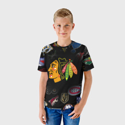 Детская футболка 3D Chicago Blackhawks - фото 2