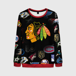 Мужской свитшот 3D Chicago Blackhawks