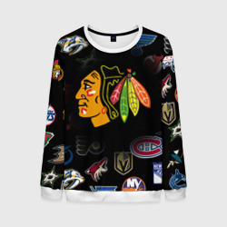 Мужской свитшот 3D Chicago Blackhawks