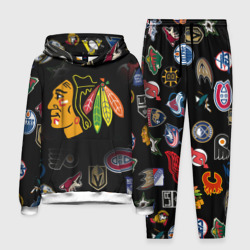 Мужской костюм с толстовкой 3D Chicago Blackhawks