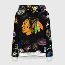 Женская толстовка 3D Chicago Blackhawks