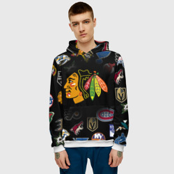 Мужская толстовка 3D Chicago Blackhawks - фото 2