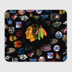 Прямоугольный коврик для мышки Chicago Blackhawks