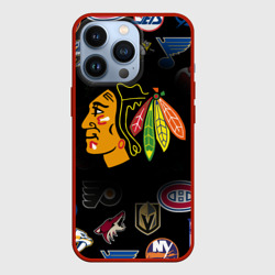 Чехол для iPhone 13 Pro Chicago Blackhawks