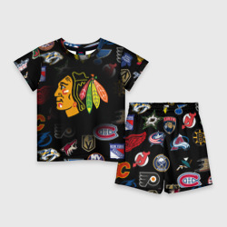 Детский костюм с шортами 3D Chicago Blackhawks