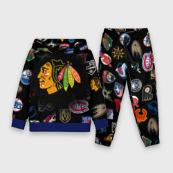 Детский костюм с толстовкой 3D Chicago Blackhawks