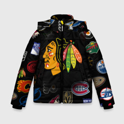 Зимняя куртка для мальчиков 3D Chicago Blackhawks