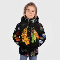 Зимняя куртка для мальчиков 3D Chicago Blackhawks - фото 2