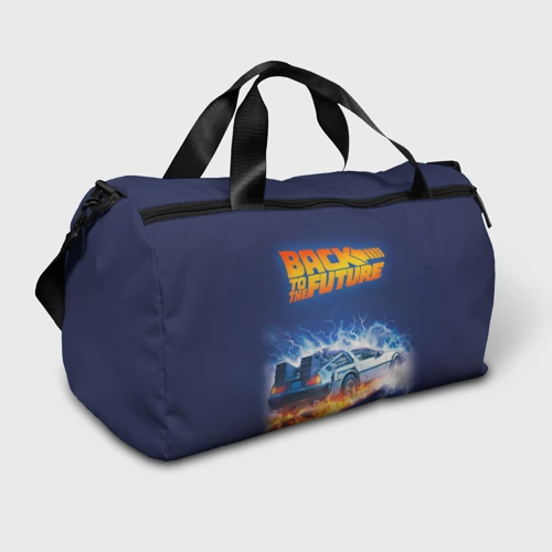 Сумка спортивная 3D Back to the Future