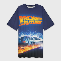 Платье-футболка 3D Back to the Future