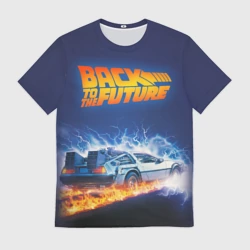 Мужская футболка 3D Back to the Future