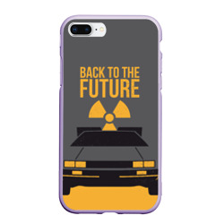 Чехол для iPhone 7Plus/8 Plus матовый Back to the Future