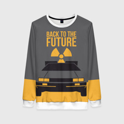 Женский свитшот 3D Back to the Future