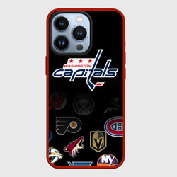 Чехол для iPhone 13 Pro NHL Washington Capitals НХЛ