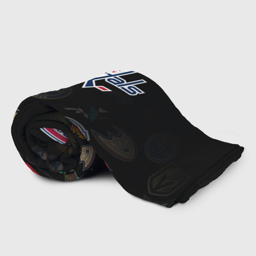 Плед 3D NHL Washington Capitals НХЛ, цвет 3D (велсофт) - фото 2