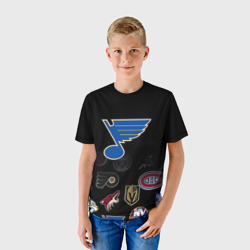 Детская футболка 3D NHL St. Louis Blues - фото 2