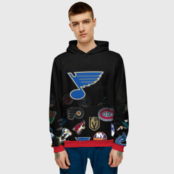 Мужская толстовка 3D NHL St. Louis Blues - фото 2