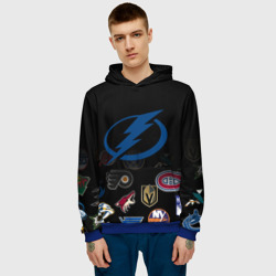 Мужская толстовка 3D NHL Tampa Bay Lightning - фото 2