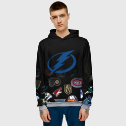 Мужская толстовка 3D NHL Tampa Bay Lightning - фото 2