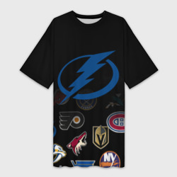 Платье-футболка 3D NHL Tampa Bay Lightning